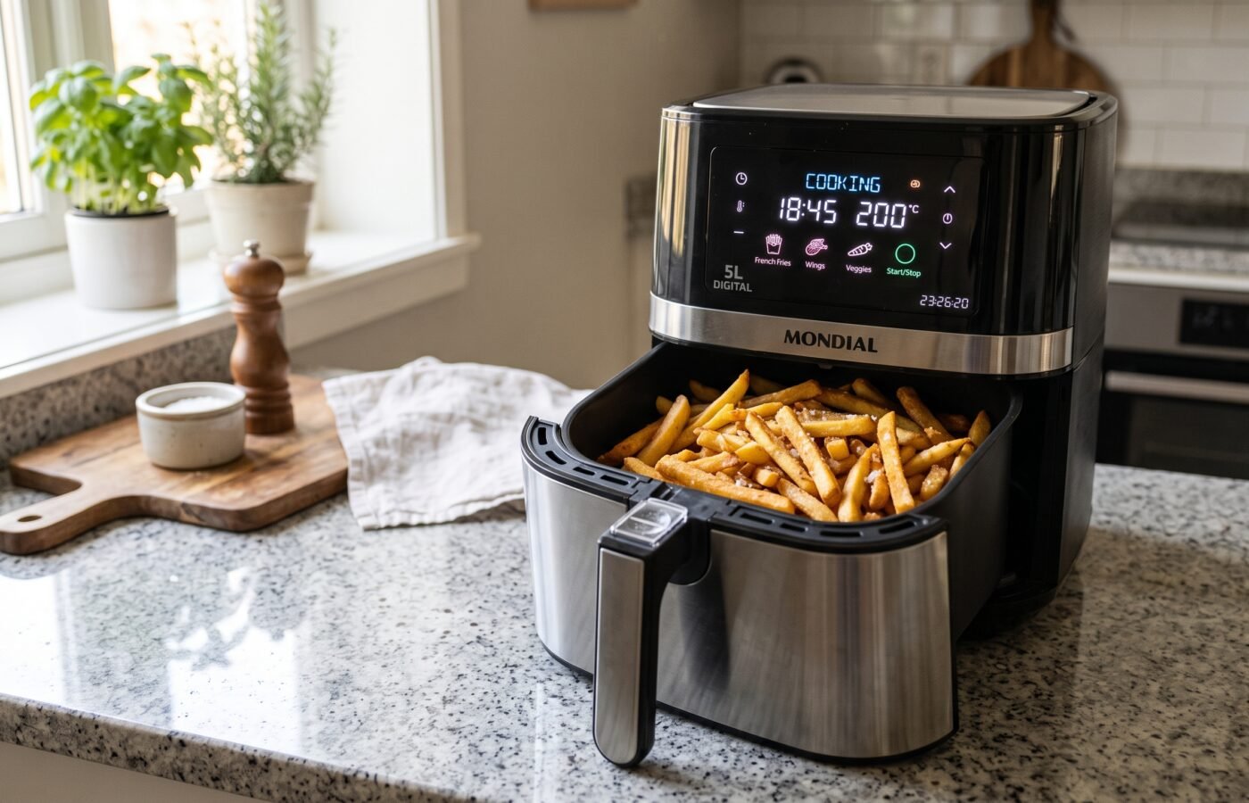 Review: air fryer digital de 5 litros vale o espaço na bancada?