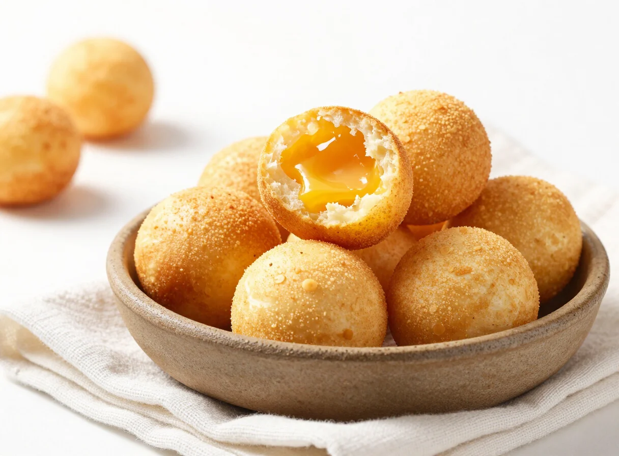Pão de queijo mineiro: crocante por fora, elástico por dentro