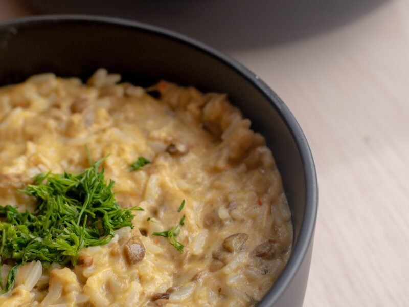 Risoto de camarão cremoso sem erro (e sem creme de leite)